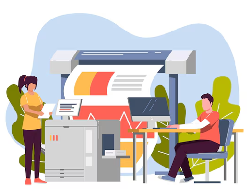 Creative print media designs for businesses